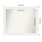 Craftsman White Non-Beveled Custom Framed Bathroom Vanity Wall Mirror